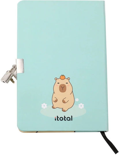Total Gift Notizbuch A5 mit Schloss
