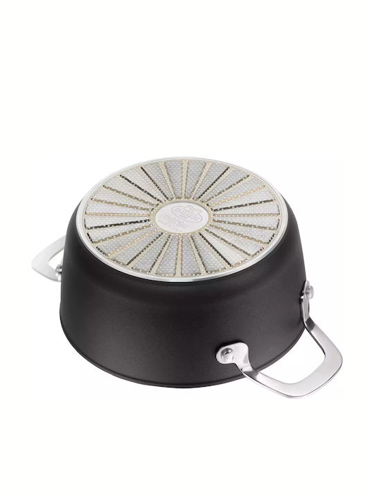 Ballarini Alba Βαθιά Κατσαρόλα από Αλουμίνιο 4.7lt / 24cm