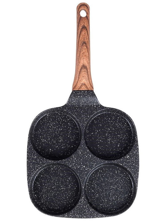 Vilde Tigaie pentru pancakes din Aluminiu cu Strat de Piatră 19cm