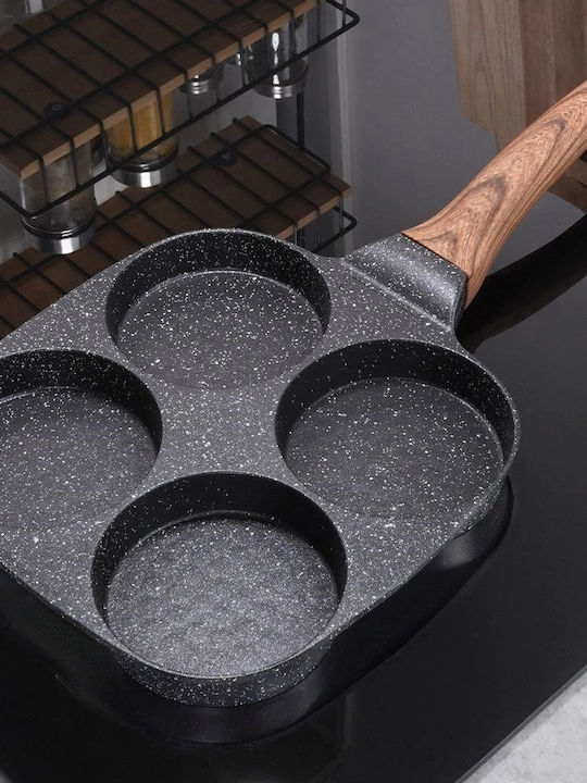 Vilde Tigaie pentru pancakes din Aluminiu cu Strat de Piatră 19cm
