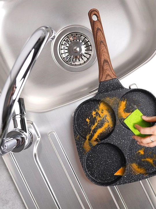 Vilde Tigaie pentru pancakes din Aluminiu cu Strat de Piatră 19cm