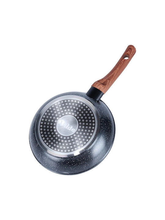 Vilde Non-Stick Pan Interior Coating Granite Granitica 20cm Black