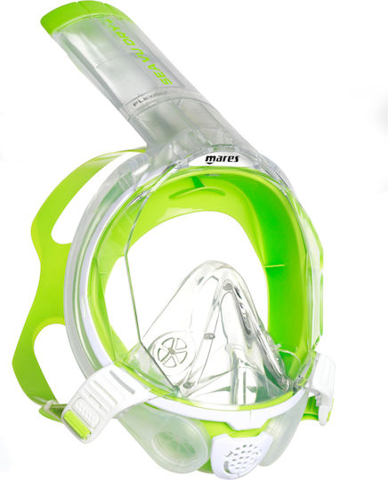 Mares Silicone Full Face Sea-Vu Blue Diving Mask