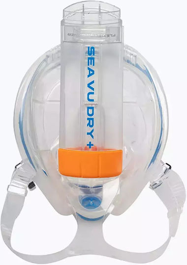 Mares Silicone Full Face Sea-Vu Blue Diving Mask
