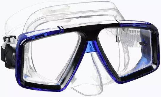 Mares Star Fish Diving Mask Transparent Blue