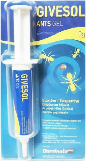 Dominate Plus Givesol Gel για Μυρμήγκια 10gr
