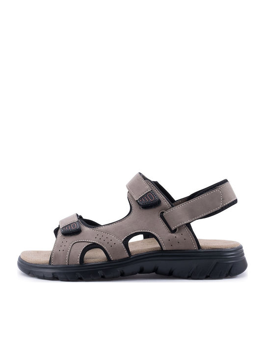 Herrensandalen in Braun Farbe
