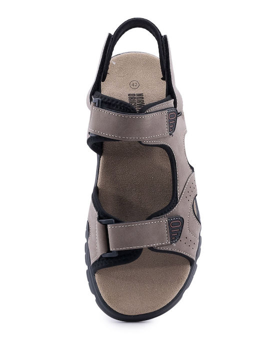 Herrensandalen in Braun Farbe