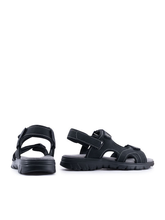 Herrensandalen in Schwarz Farbe