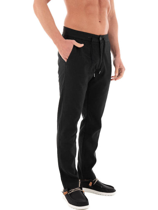 Pantaloni Bărbați Regular Fit Negru