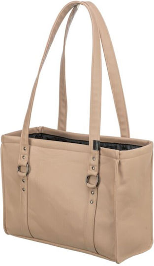 Trixie City Style Dog/Cat Carrying Brown Shoulder Bag for 8kg Pets L40xW30xH20cm