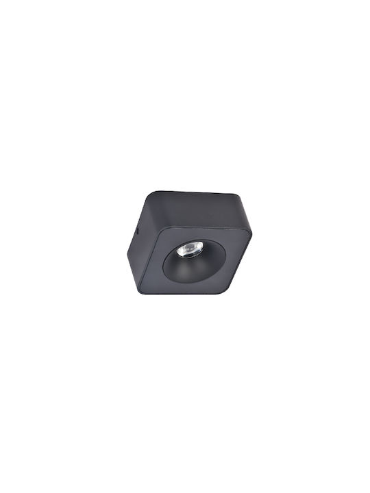 Inlight Downlight Σποτ 8w 3cct Μαύρη Απόχρωση X00260b X00260b