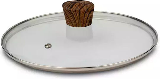 Nava Cookware Lid for Pan and Pot Glass 28cm 10-144-154