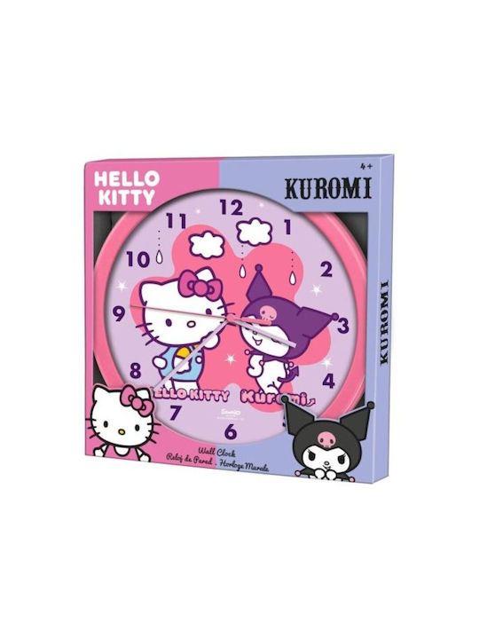 Hello Kitty Friends Wall Clock