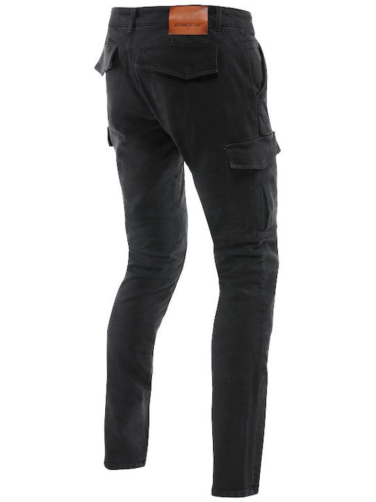 Dainese Slim Leather Men's Riding Pants 4 Seasons Black Dainese Slim Leather Men's Riding Pants 4 Seasons Black