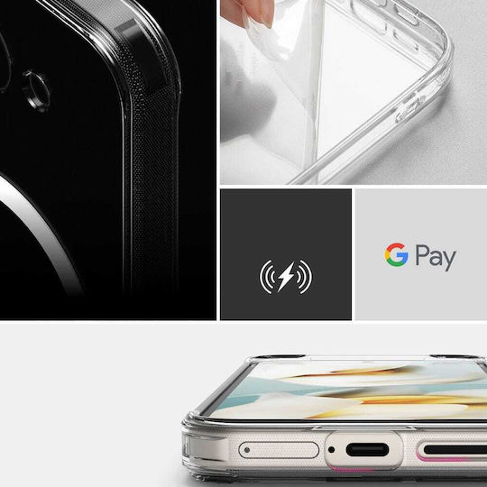 Ringke Fusion Back Cover Σιλικόνης Διάφανο (Google Pixel 9a)