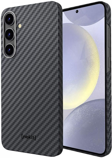 Nekit Umschlag Rückseite Aramid Fiber 1mm Schwarz (Galaxy S25)