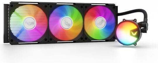 Valkyrie A360 Υδρόψυξη AIO CPU με 3 Ανεμιστήρες 120mm και RGB Φωτισμό