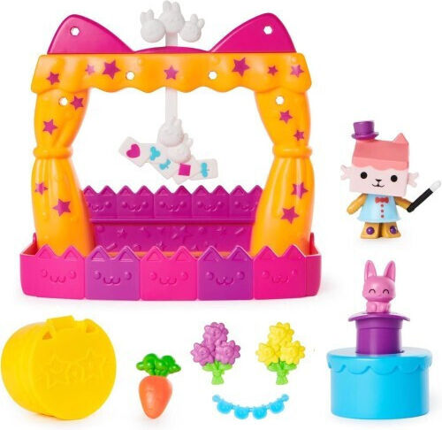 Spin Master Gabbys Dollhouse Cat-Errific Celebration Pandy Paws Dreamy Lookout Balcony Set for Ages 3+
