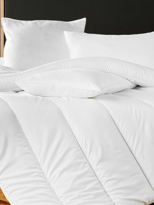 Hypoallergenic Sleeping Pillow Premium Douceur D'intérieur Microfiber Density 600gr/m² Dimensions 60x60cm 1642866
