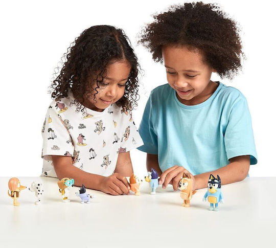 Bluey Family Friends 8 Piece Figure Set