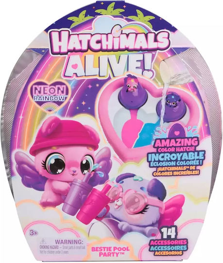 Spin Master Alive Bestie Pool Party Hatchimals Pentru 3+ Ani