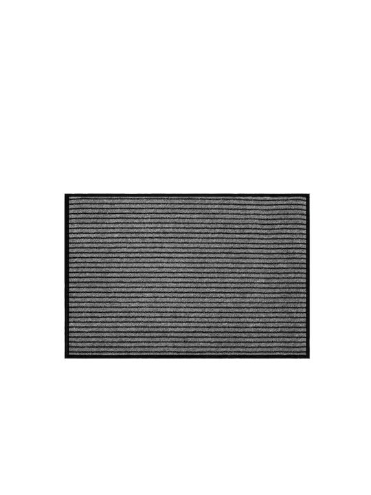 Douceur d'Intérieur Entrance Mat Anti-slip Gray 120x80cm Thickness 10mm