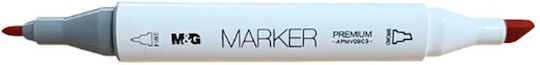 M&G Zeichenmarker 1mm Dicke Doppelseitig Set 12Stück
