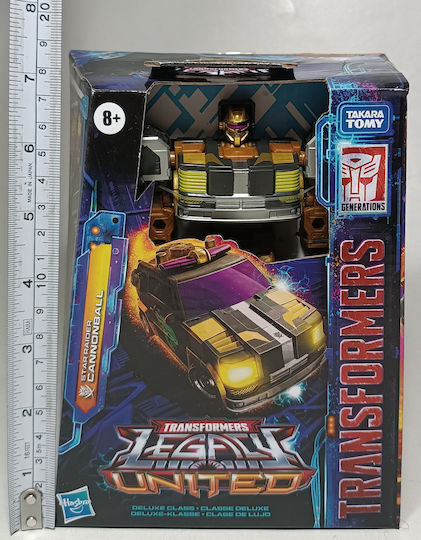 Фигура За Действие Трансформатори Legacy United Deluxe Class - Star Raider Cannonball Трансформатори 11см