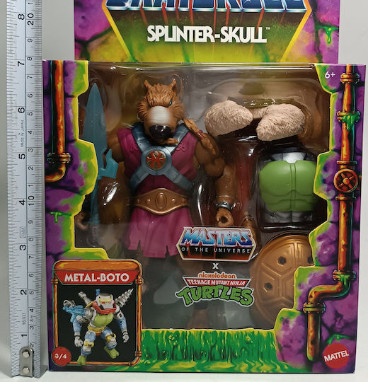 Masters Universe Turtles Grayskull Splinter-skull Figure 14cm