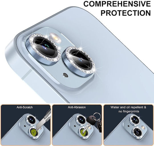 Apple iPhone 16e Enkay Camera Protection Ring Sierra Blue