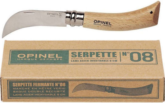 Opinel Νο.08 Garden Σουγιάς Καφέ