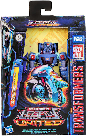 Action-Figur Transformers: Generations Legacy United Deluxe Class - Cyberverse Universe Chromia Transformatoren 14cm.