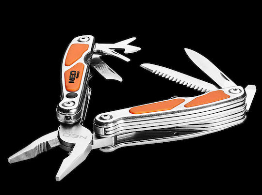 Neo Tools Multipurpose Tool Πολυεργαλείο Πορτοκαλί σε Θήκη