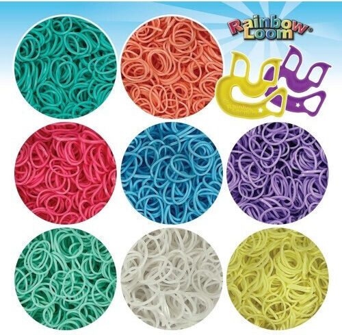 Кутия за съкровища в пастелни цветове Rainbow Loom B0336