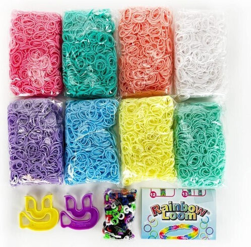 Кутия за съкровища в пастелни цветове Rainbow Loom B0336