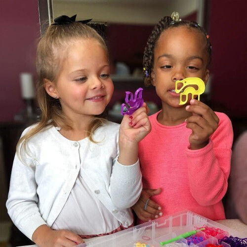 Кутия за съкровища в пастелни цветове Rainbow Loom B0336