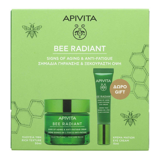Apivita Bee Radiant Set Îngrijire pentru Strălucire 2buc