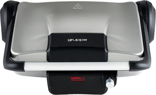 Gruppe T38 Sandwichmaker Grill mit Abnehmbaren Platten 1800W Gray