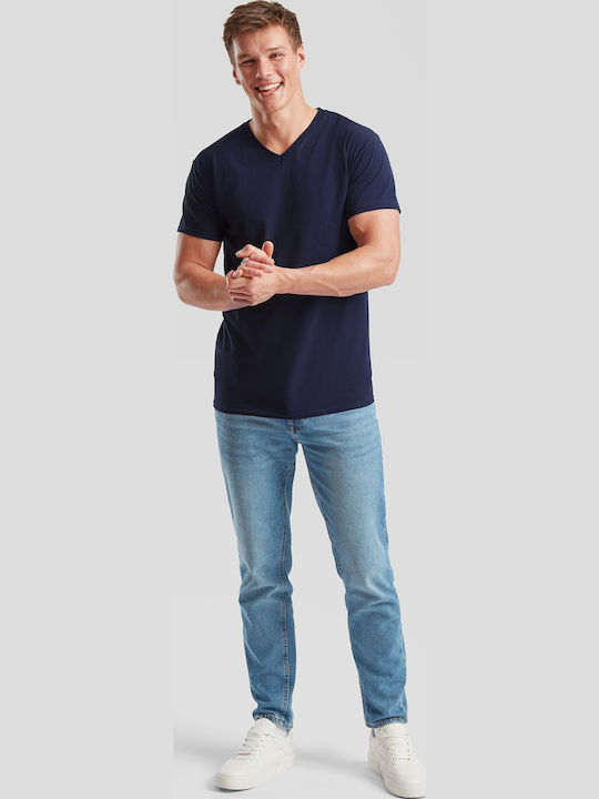 Fruit of the Loom Valueweight Мъжка рекламна тениска Deep Navy