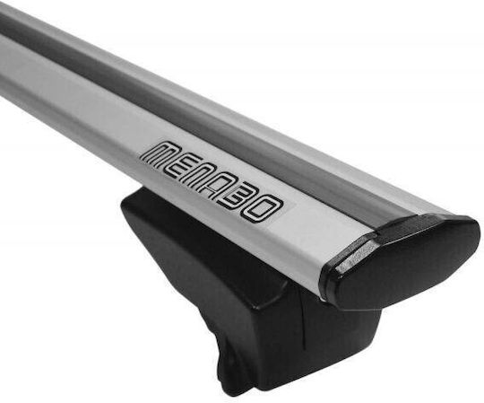 Menabo Lince Silber XL Querstangen Dachträger Hyundai Ix35 Geschweißte Stange 2010-2013