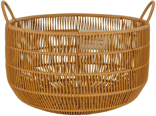 GloboStar Artificial Garden Cocoa Κασπώ Rattan Μπεζ GloboStar Artificial Garden Cocoa Κασπώ Rattan Μπεζ