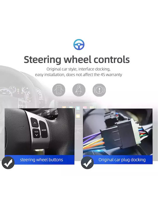 Car Audio System for BMW E46 1998-2005 (Bluetooth/USB/WiFi/GPS/Apple CarPlay/Android Auto) with 9" Touch Screen