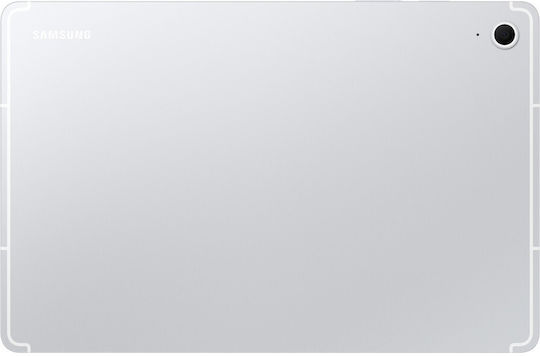 Samsung Galaxy Tab S10 FE 5G 10.9" (8GB/128GB) Ασημί