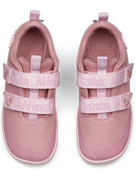 Παιδικά Sneakers με Σκρατς Ροζ