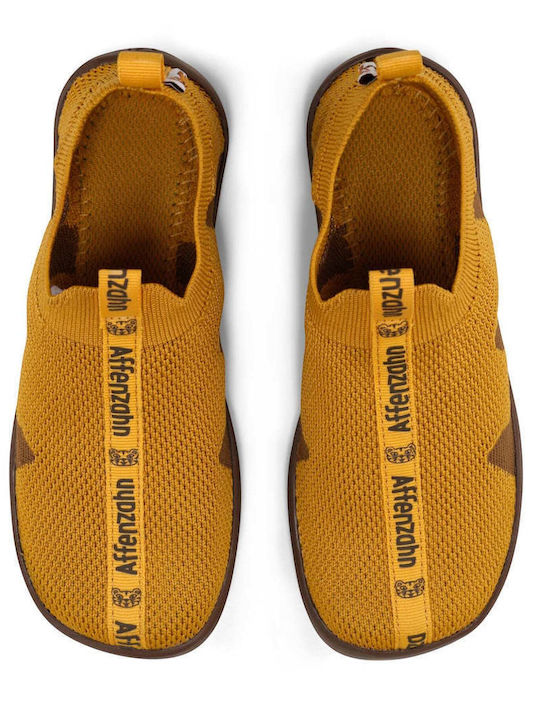 Παιδικά Sneakers Slip-on Κίτρινα