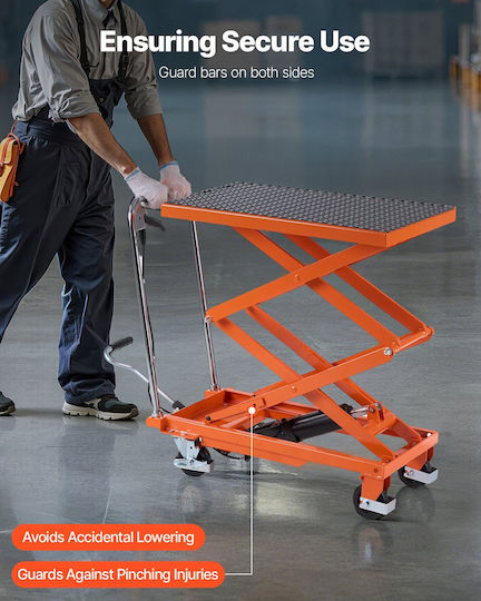 Vevor Transport-Wagen in Orange Color