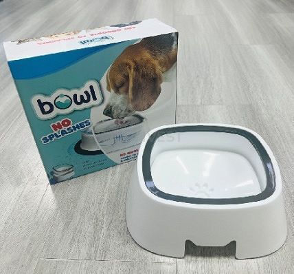 SPM SPM Food and Water Bowl for Dog and Cat from ABS Plastic 1L 22.5x22.5x7.8 cm