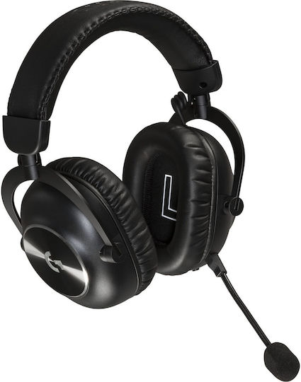 Logitech Pro X 2 Lightspeed & Premium Headset Stand Ασύρματο Over Ear Gaming Headset με σύνδεση 3.5mm / Bluetooth