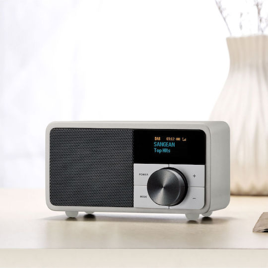 Sangean DDR-7 DAB+ cu Bluetooth Argintiu